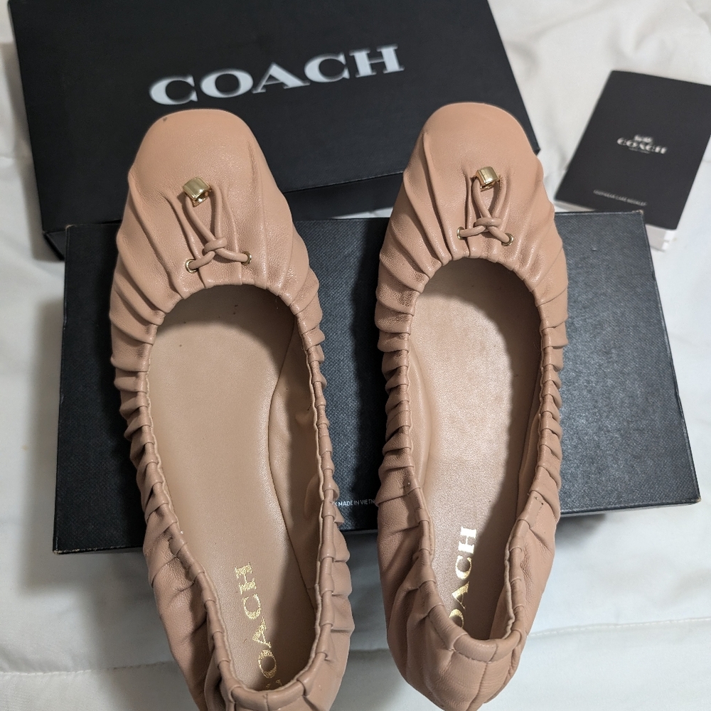 SOLD- Coach Eleanor Flats